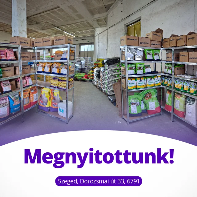 🎉🏢 Örömmel értesítünk benneteket, hogy megnyitottuk szegedi nagykereskedelmi raktárunkat!

📍 Cím: 6725 Szeged, Dorozsmai út 33.
🕙 Nyitvatartás: Hétfő – Péntek, 10:00 – 14:00

🚗 Nyitvatartási időben bármikor betérhettek áruért – kollégánk örömmel segít és gondoskodik róla, hogy autótok tele legyen! 😄📦

📅 Természetesen továbbra is szívesen látunk a fentiektől eltérő időpontban is,
de kérünk benneteket, hogy egyeztessünk előre, ahogy eddig is tettük! ☎️🤝

⬆️Linkek a BIO-ban!⬆️

📞 Elérhetőségeink:
📲 | +36 20 946 7615
🌐 | www.vitacarbkft.com

🔖 #vitacarb 🚜🌿